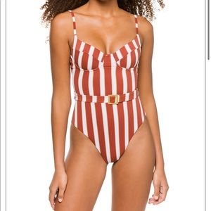 WeWoreWhat Danielle One Piece Swim Suit